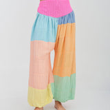 Sequin Aladin Pants - Pastels - Simply Beach UK