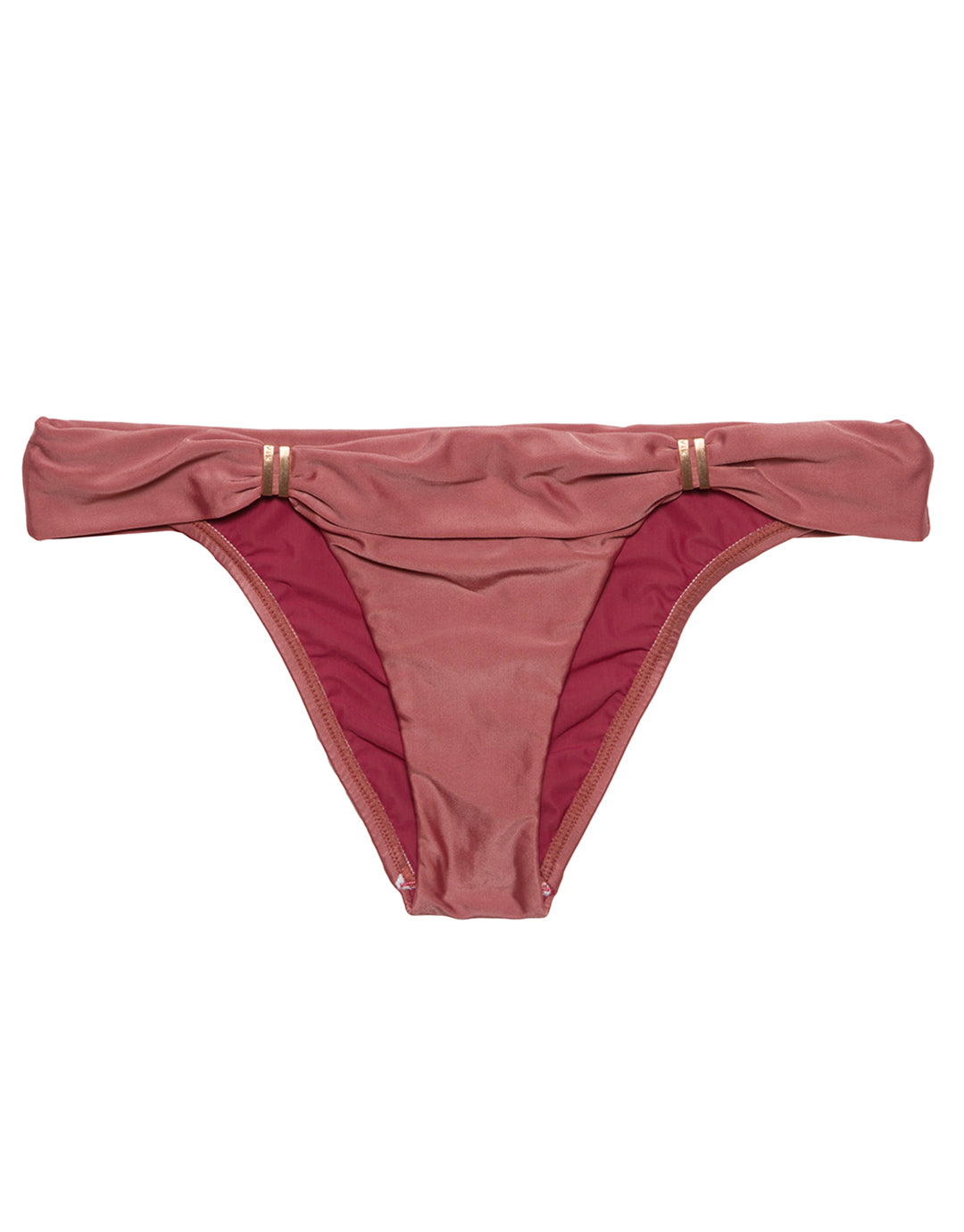 Solid Bia Tube Full Bikini Bottom - Light Pink - Simply Beach UK
