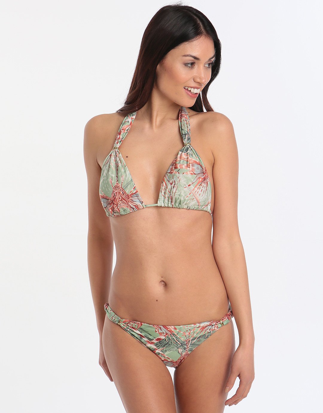 Lenny Niemeyer Atlantis Adjustable Halter Bikini - Print