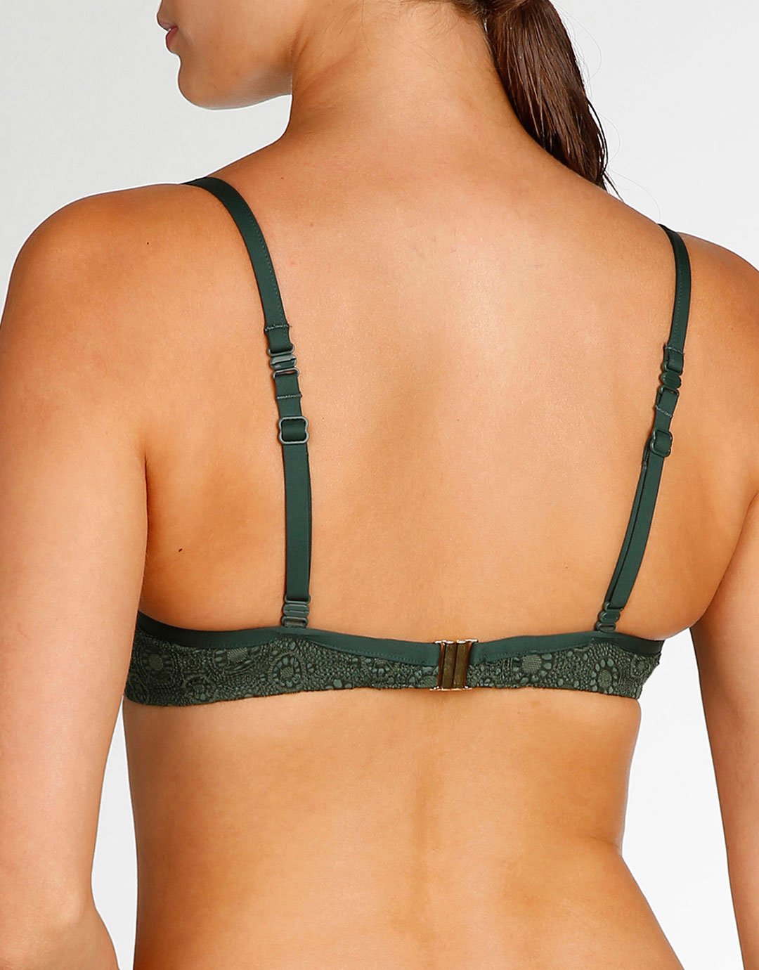 Marie Jo Romy Padded Balcony Bikini Top - Palm Tree