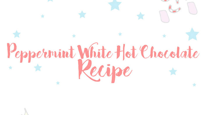 #SimplyBeachAdvent - Peppermint White Hot Chocolate Recipe