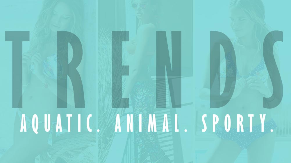 SS15 Trends - Aquatic, Animal & Sporty