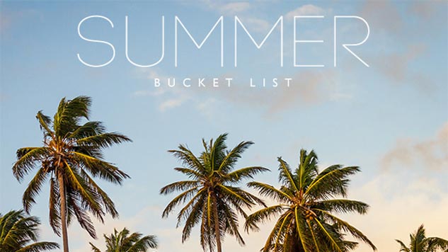 Summer Bucket List