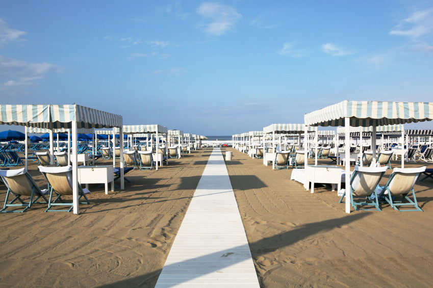 Simply Beach Reviews: Viareggio Beach, Italy.