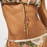 Lush Utopia Tie Side Bikini Pant - Botanical Camo - Simply Beach UK
