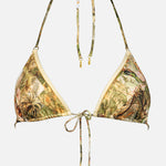 Lush Utopia Triangle Bikini Top - Botanical Camo - Simply Beach UK