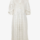 Midi Beach Dress - Optic White - Simply Beach UK