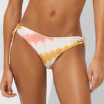 Summer Muse Tie Side Bikini Pant - Coral Mustard - Simply Beach UK