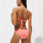 Island Nostalgia Ring Side Hipster Bikini Pant - Ocean Coral - Simply Beach UK