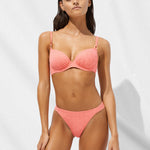 Island Nostalgia Underwired Bikini Top - Ocean Coral - Simply Beach UK