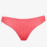 Island Nostalgia Ring Side Hipster Bikini Pant - Ocean Coral - Simply Beach UK