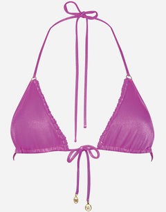Viva Energy Triangle Bikini Top - Pink Flash - Simply Beach UK