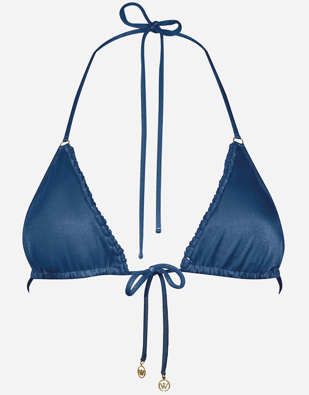 Viva Energy Triangle Bikini Top - Denim Dose - Simply Beach UK