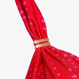 Malika Bia Tube Bikini Top - Red - Simply Beach UK