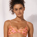 Euphoric Bloomwave Bralette Bikini Top - Sunsoaked Neons - Simply Beach UK