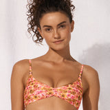 Euphoric Bloomwave Bralette Bikini Top - Sunsoaked Neons - Simply Beach UK