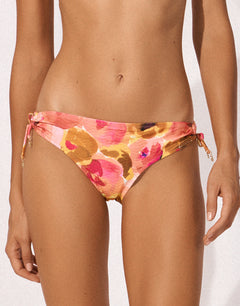 Euphoric Bloomwave Loop Side Bikini Pant - Sunsoaked Neons - Simply Beach UK