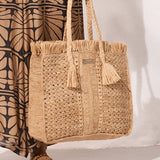 Raffia Beach Bag