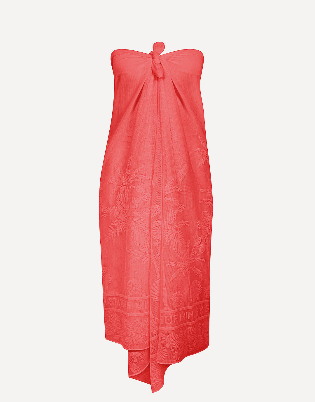 Coastal Daydream Pareo - Coral Sunset - Simply Beach UK