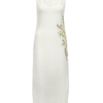 Ornation Knit Maxi Dress - Natural White - Simply Beach UK