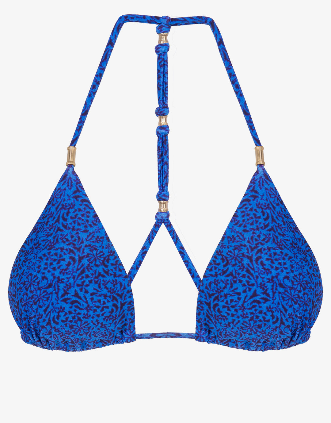 Tita Blue Shaye T-Back Bikini Top - Blue - Simply Beach UK