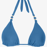 Cave Paula Tri Bikini Top - Blue - Simply Beach UK