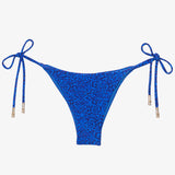 Tita Blue Shaye Tie Side Bikini Pant - Blue - Simply Beach UK