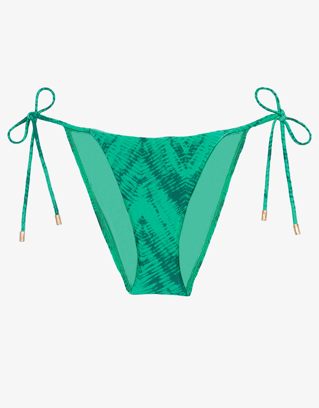 Tamale Jaque Tie Side Bikini Pant - Green - Simply Beach UK