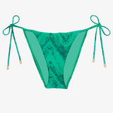 Tamale Jaque Tie Side Bikini Pant - Green - Simply Beach UK