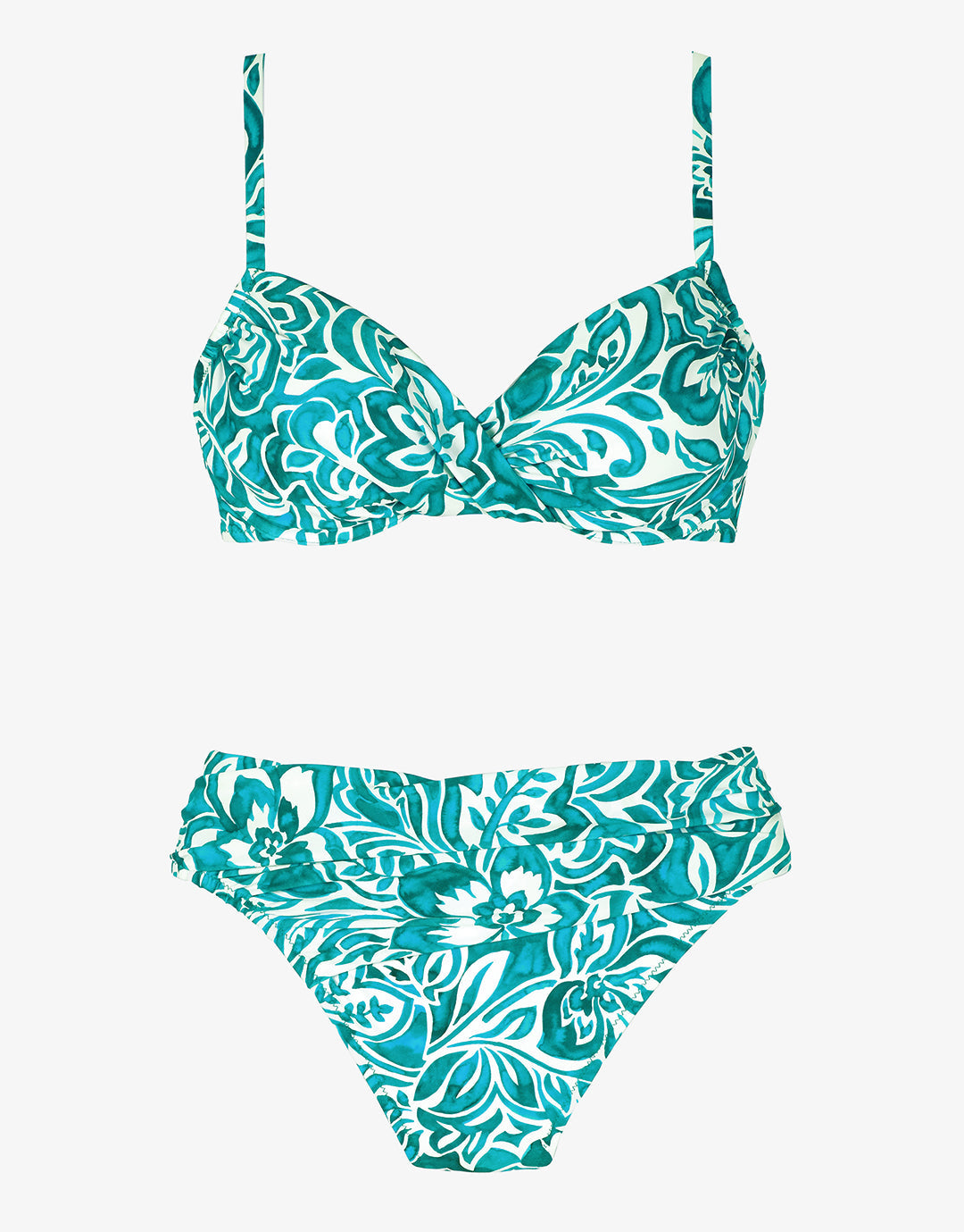 Roidal Lidiana Underwired Bikini Set - Green - Simply Beach UK