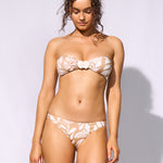 Watercult Coastal Bohemia Bandeau Bikini Top - Sand Cotton - Simply Beach UK