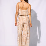 Coastal Bohemia Jumpsuit - Sand Cotton - Simply Beach UK