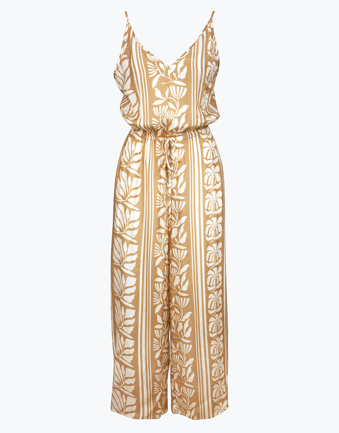 Coastal Bohemia Jumpsuit - Sand Cotton - Simply Beach UK