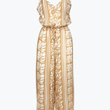Coastal Bohemia Jumpsuit - Sand Cotton - Simply Beach UK