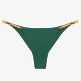 Paige Cheeky Bikini Pant - Jasper Green - Simply Beach UK