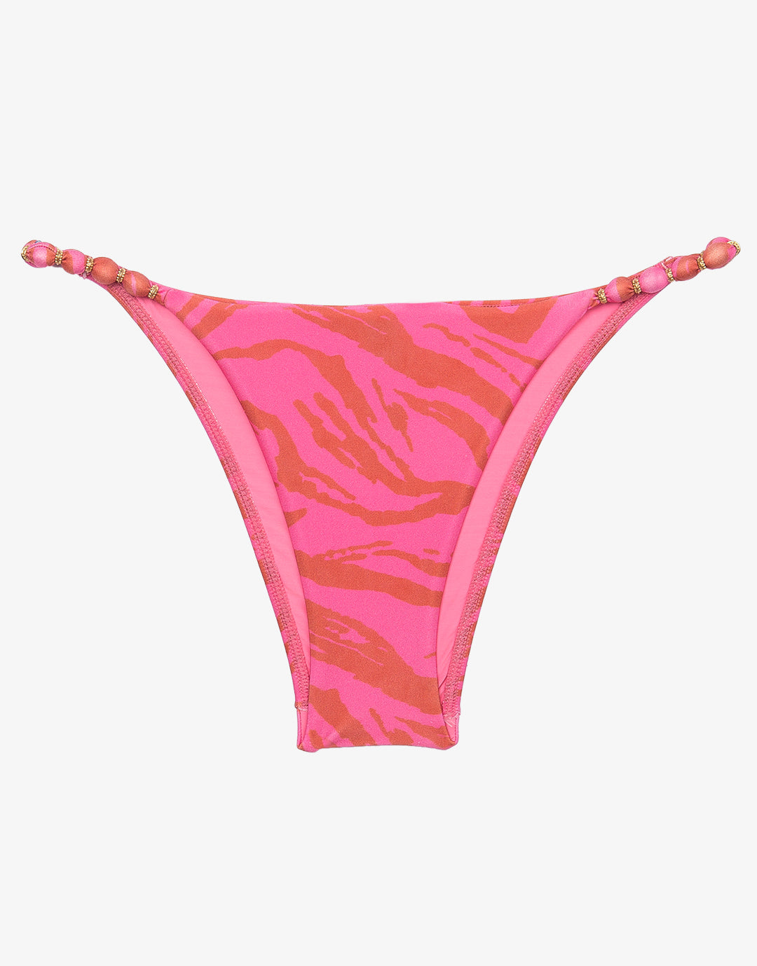 Diani Beads Brazilian Bikini Pant - Pink - Simply Beach UK