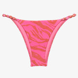 Diani Beads Brazilian Bikini Pant - Pink - Simply Beach UK