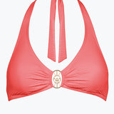 Watercult Suntouched Solids Halter Bikini Top - Juicy - Simply Beach UK