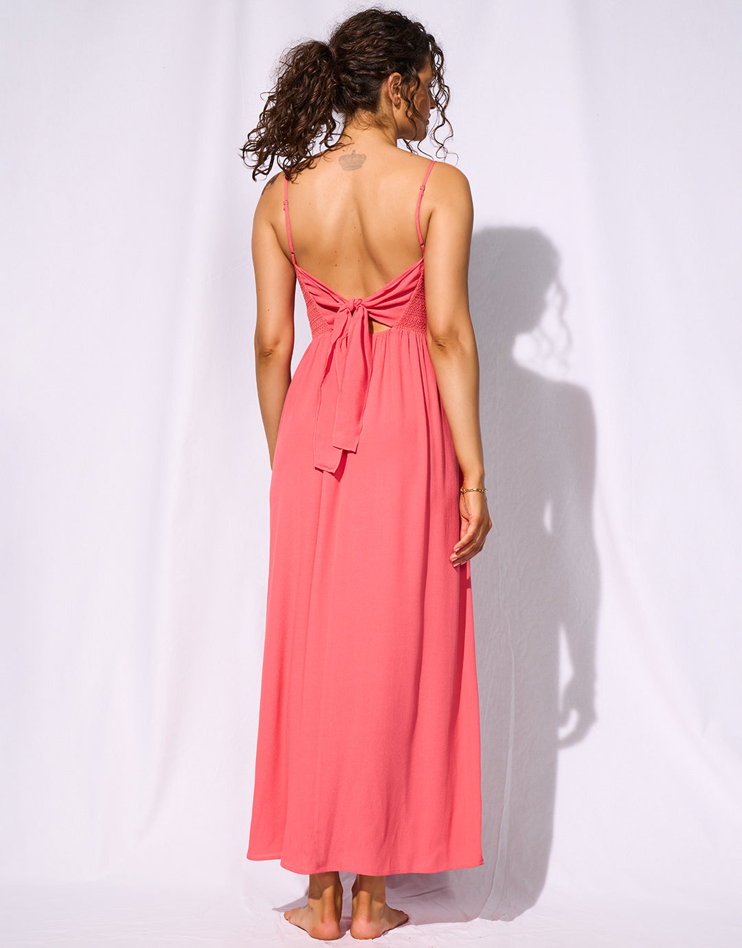 Watercult Suntouched Solids Strappy Dress - Juicy - Simply Beach UK