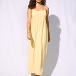 Watercult Suntouched Solids Strappy Dress - Lemony - Simply Beach UK