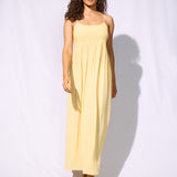 Watercult Suntouched Solids Strappy Dress - Lemony - Simply Beach UK