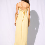 Watercult Suntouched Solids Strappy Dress - Lemony - Simply Beach UK