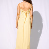 Watercult Suntouched Solids Strappy Dress - Lemony - Simply Beach UK