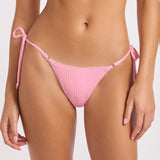 Sea Dive Tie Side Rio Bikini Pant - Pop Pink