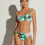 Tropic Underwired Balcony Bikini Set - Tropical - Simply Beach UK