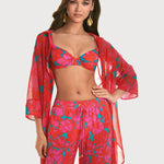Floreale Beach Pants - Pink - Simply Beach UK