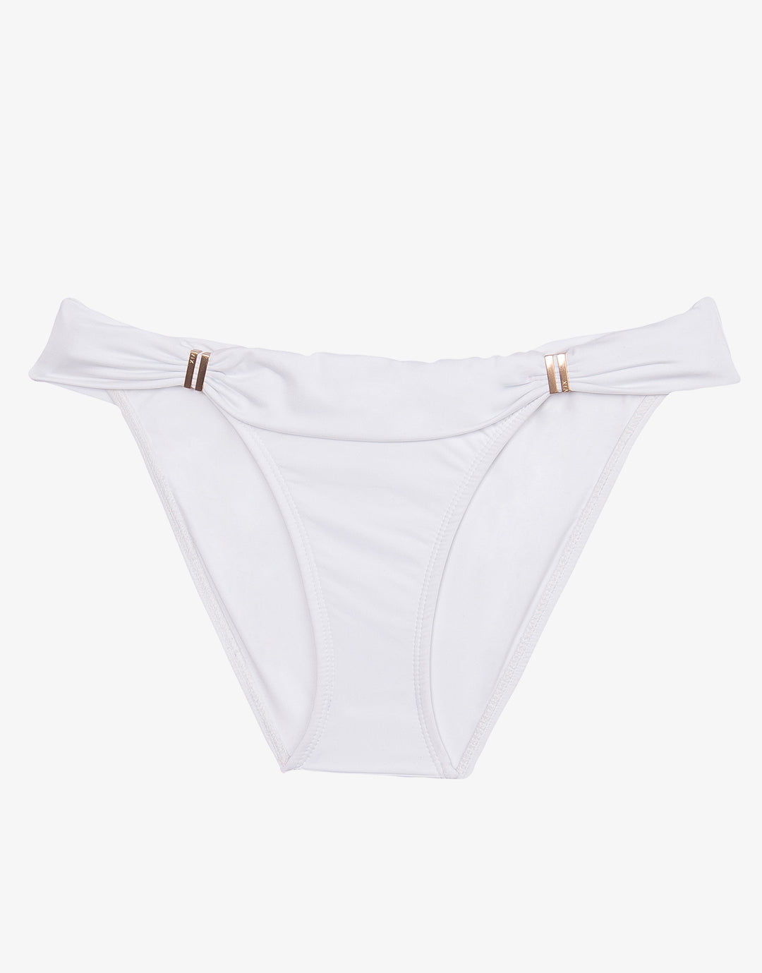 Signature Bia Tube Full Bikini Bottom - White - Simply Beach UK