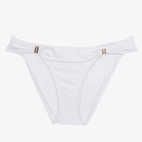 Signature Bia Tube Full Bikini Bottom - White - Simply Beach UK