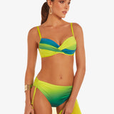 Roidal Brasil Underwired Moulded Bikini Set - Lima Green - Simply Beach UK