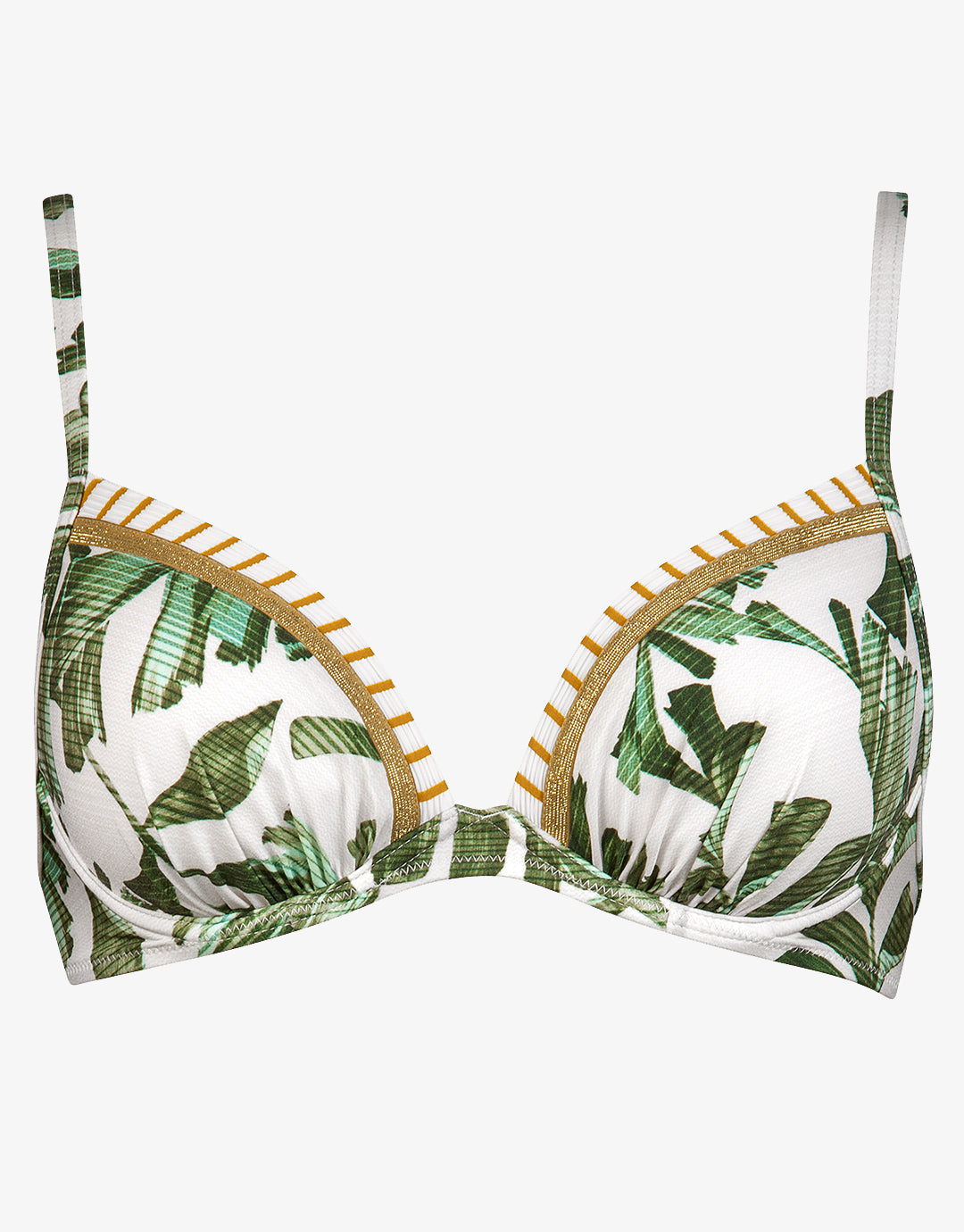 Summer Duo Underwired Bikini Top - Leafy Breeze - Simply Beach UK